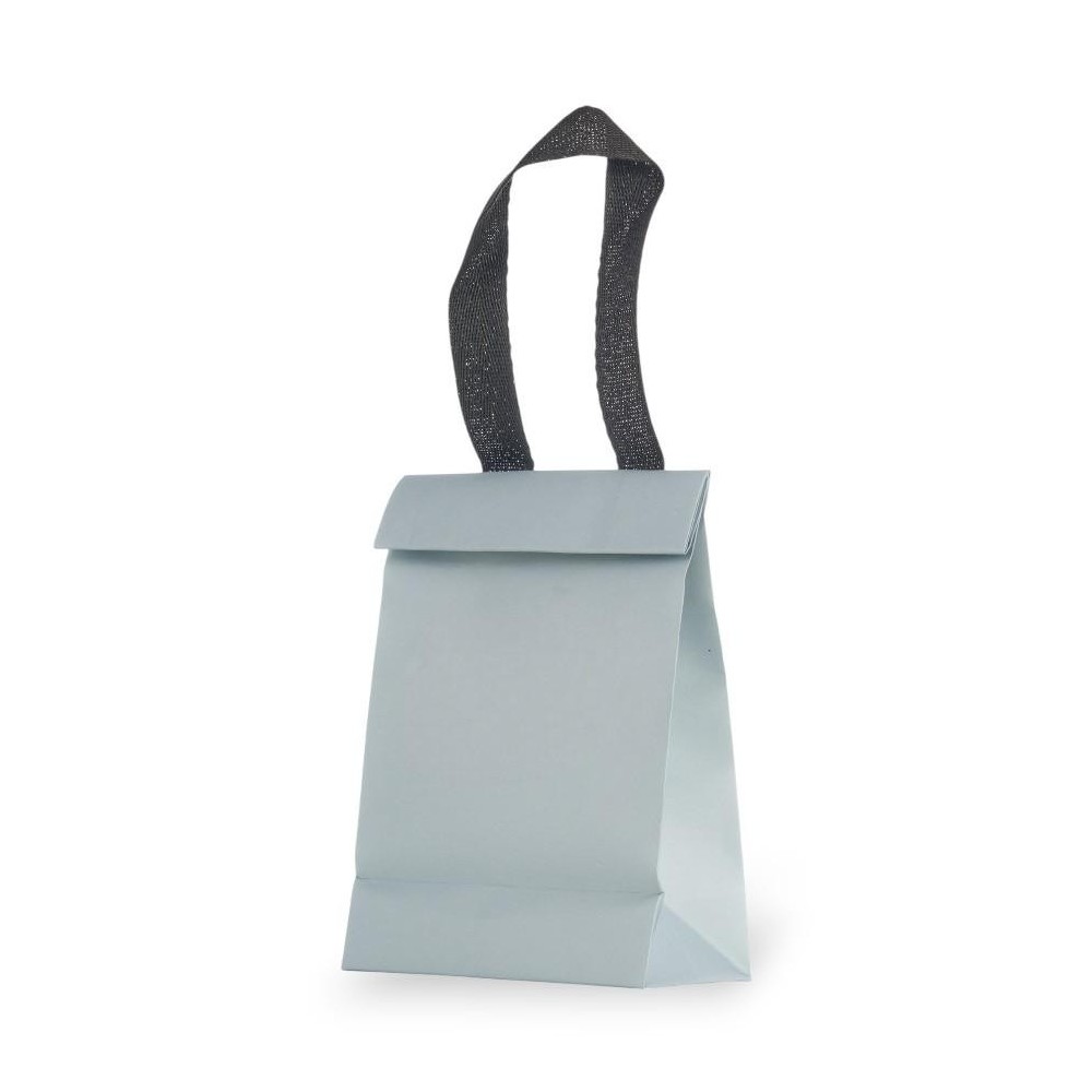 BORSA CARTA 16X8CM BLU